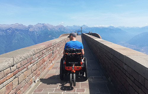 Fauteuil roulant électrique tout-terrain