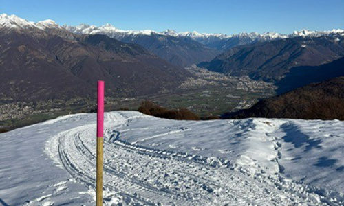 Sentiero invernale Monte Tamaro